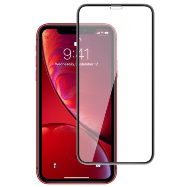 „Mocolo“ Tempered Glass защитное стекло экрана 0.26 мм - чёрный (iPhone Xr / 11)