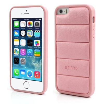 Rozs „Infisens“ silikona Apple iPhone 5, 5S apvalks / vacins.lv