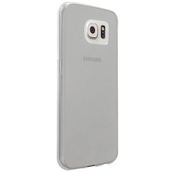 Самый тонкий TPU чехол – прозрачный, серый (Galaxy S6)