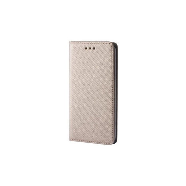 „Shell“ solīds atvēramais ādas maciņš - zelta (Galaxy J5 2015)