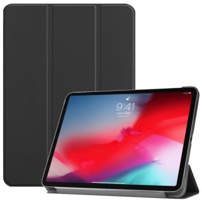 Apple iPad Pro 11 (2018, 1-ās paaudzes) atvēramais melns maciņš | Vacins.lv