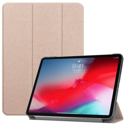 Apple iPad Pro 11 (2018, 1-ās paaudzes) atvēramais zelta maciņš | Vacins.lv