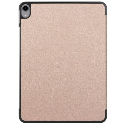 Apple iPad Pro 11 (2018, 1-е поколение) золотой кожаный чехол-книжка (складной) | Vacins.lv