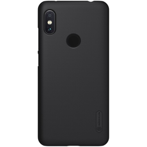 „Nillkin“ Frosted Shield apvalks - melns (Redmi Note 6 Pro)