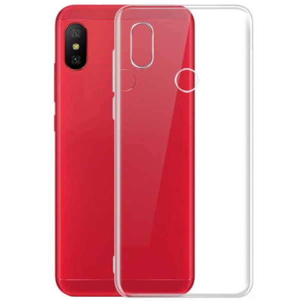 Cieta silikona (TPU) apvalks - dzidrs (Redmi Note 6 Pro)