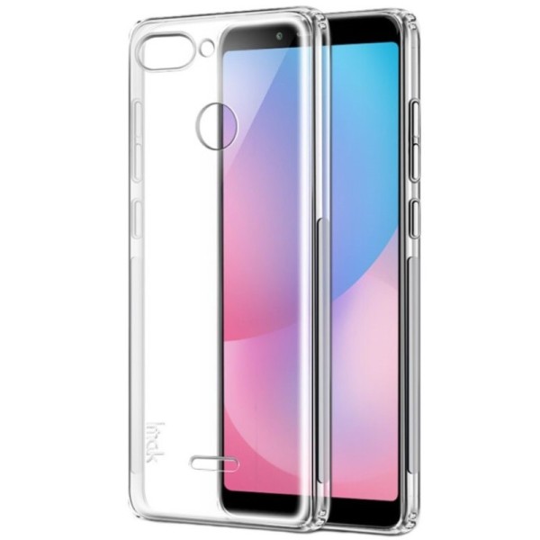 „Imak“ твердый силиконовый (TPU) чехол - прозрачный (Redmi 6)