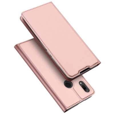 „Dux Ducis“ Skin серии Huawei P smart 2019 (Honor 10 Lite) розовый кожаный чехол-книжка | Vacins.lv