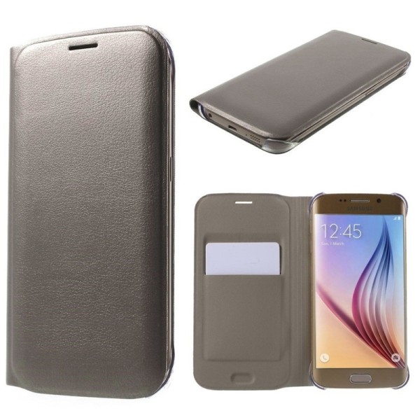 „Smart Wallet“ чехол-книжка - шампанского (Galaxy S6 Edge)