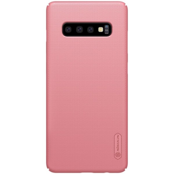 „Nillkin“ Frosted Shield apvalks - rozs (Galaxy S10)