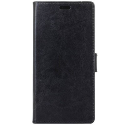 Samsung Galaxy S10 (G973) открываемый чёрный кожаный чехол - книжка | Vacins.lv
