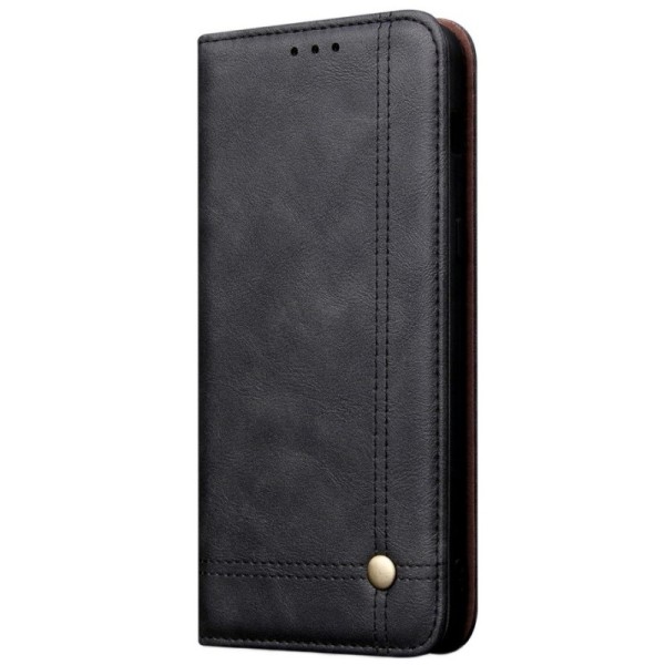 „Deluxe“ чехол-книжка – чёрный (Galaxy S10)