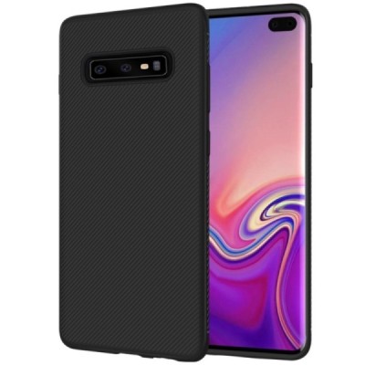 Samsung Galaxy S10 (G973) „Lenuo“ твердый силиконовый чехол из TPU чёрного цвета | Vacins.lv