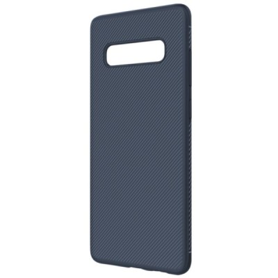 Samsung Galaxy S10 (G973) „Lenuo“ cieta silikona (TPU) zils apvalks / vacins.lv