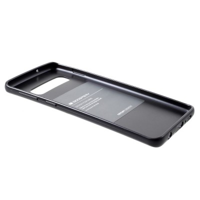 Samsung Galaxy S10 (G973) Mercury твердый силиконовый чехол (TPU) - чёрный | Vacins.lv