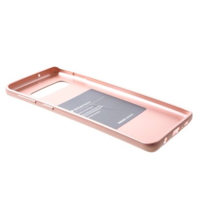 Samsung Galaxy S10 (G973) Mercury gaiši rozs cieta silikona (TPU) apvalks / vacins.lv