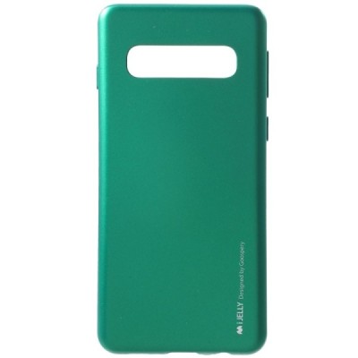 Samsung Galaxy S10 (G973) Mercury твердый силиконовый чехол (TPU) - зелёный | Vacins.lv