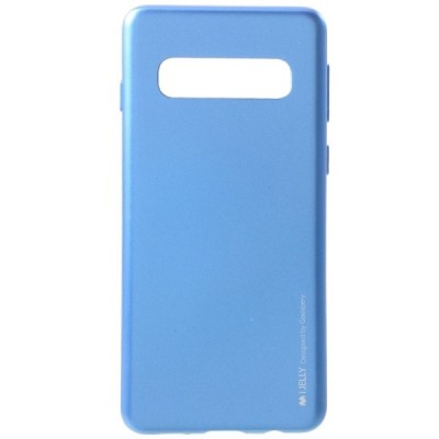 Samsung Galaxy S10 (G973) Mercury твердый силиконовый чехол (TPU) - синий | Vacins.lv