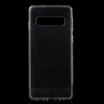 Твердый силиконовый чехол (TPU) для Samsung Galaxy S10 (G973) - прозрачный | Vacins.lv