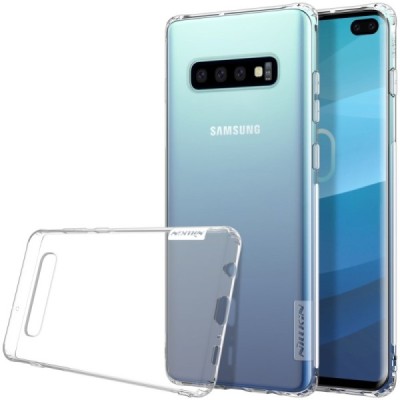 Samsung Galaxy S10+ (G975) Nillkin Nature тонкий прозрачный силиконовый чехол (TPU) | Vacins.lv