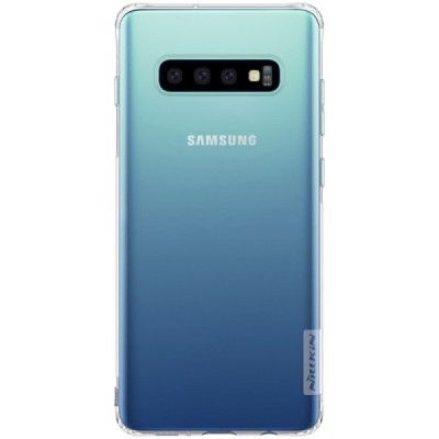 Samsung Galaxy S10+ (G975) Nillkin Nature dzidrs (caurspīdīgs) silikona planākais apvalks / Vacins.lv