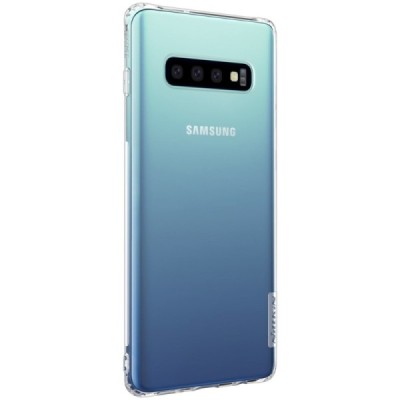 Samsung Galaxy S10+ (G975) Nillkin Nature dzidrs (caurspīdīgs) silikona planākais apvalks / Vacins.lv