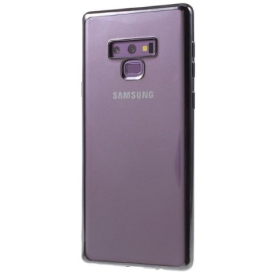 Samsung Galaxy Note 9 (N960F) Силиконовый прозрачный чехол, серый | Vacins.lv