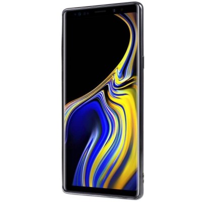 Samsung Galaxy Note 9 (N960F) Силиконовый прозрачный чехол, серый | Vacins.lv