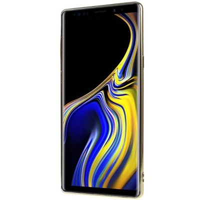 Samsung Galaxy Note 9 (N960F) Cieta silikona (TPU) dzidrs apvalks zelta / vacins.lv