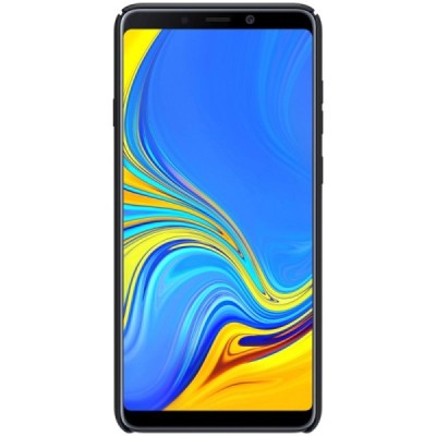 Samsung Galaxy A9 2018 (A9 Star Pro) Nillkin Frosted Shield черный пластиковый чехол | Vacins.lv