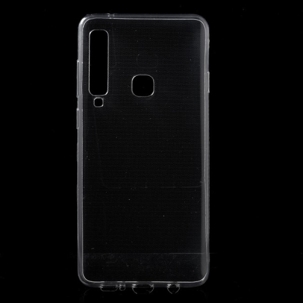 Planākais TPU dzidrs apvalks - pelēks (Galaxy A9 2018)