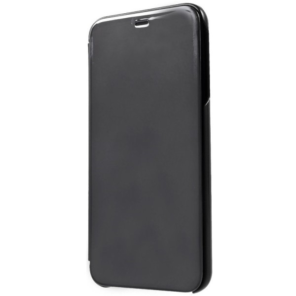 Пластиковый чехол-книжка – чёрный (Galaxy J4+)