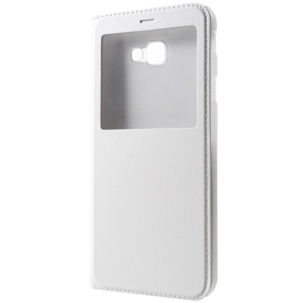 Чехол-книжка c oкошком – белый (Galaxy J4+)