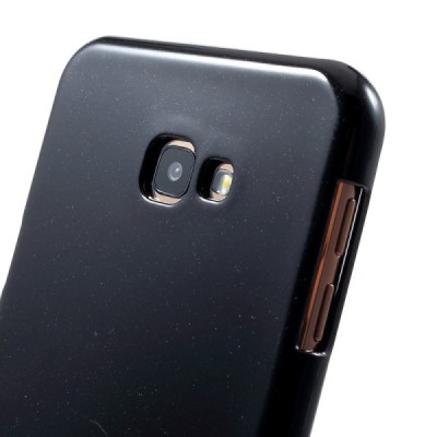 Samsung Galaxy J4+ (J400F) Mercury твердый силиконовый чехол (TPU) - чёрный | Vacins.lv