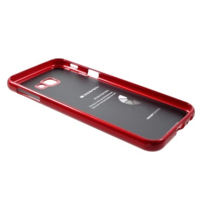 Samsung Galaxy J4+ (J400F) Mercury твердый силиконовый чехол (TPU) - красный | Vacins.lv