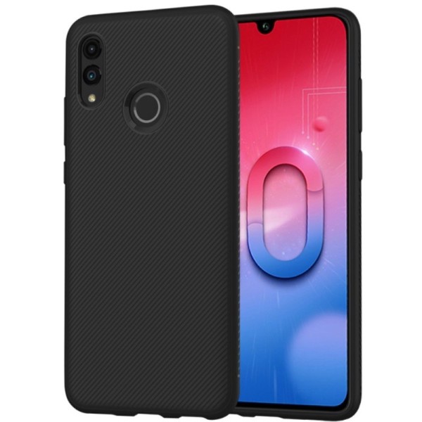 „Lenuo“ cieta silikona (TPU) apvalks - melns (P smart 2019 / Honor 10 Lite)