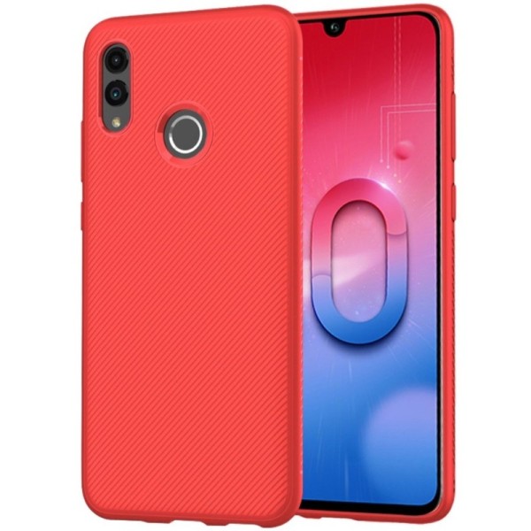 „Lenuo“ cieta silikona (TPU) apvalks - sarkans (P smart 2019 / Honor 10 Lite)