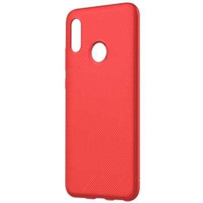 Huawei P smart 2019 (Honor 10 Lite) „Lenuo“ cieta silikona (TPU) sarkans apvalks / vacins.lv
