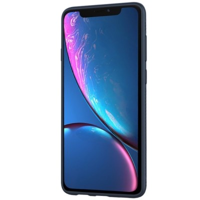 Apple iPhone Xr „Lenuo“ cieta silikona (TPU) zils apvalks / vacins.lv