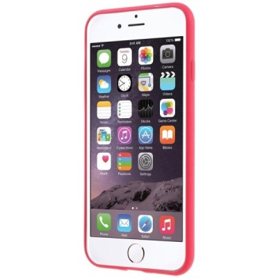Apple iPhone 7 (iPhone 8) самый тонкий в мире чехол из красного твердого силикона TPU | Vacins.lv