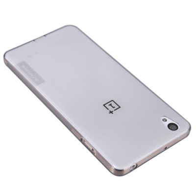OnePlus X Nillkin Nature тонкий серый силиконовый чехол (TPU) | Vacins.lv