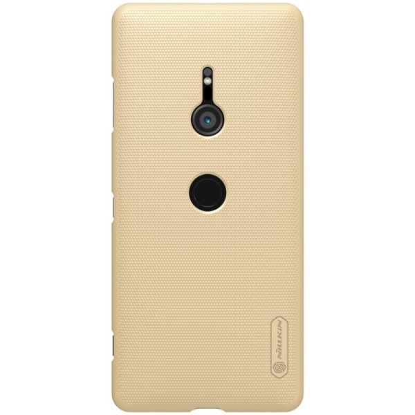 Чехол „Nillkin“ Frosted Shield – золотой (Xperia XZ3)