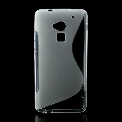 Skaidrus HTC One Max 8088 TPU dėklas / Priedai.lt