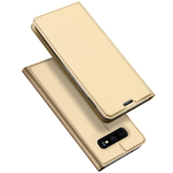 „Dux Ducis“ Skin atvērams maciņš - zelta (Galaxy S10e)