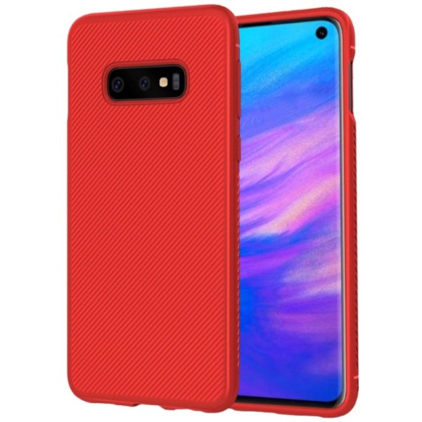 „Lenuo“ твердый силиконовый (TPU) чехол – красный (Galaxy S10e)