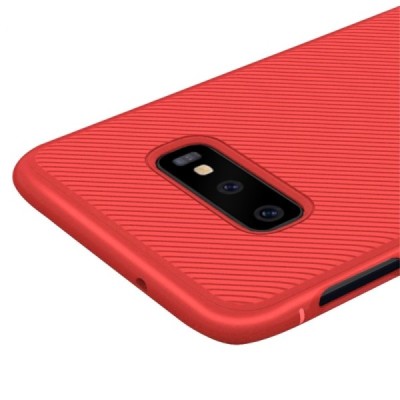Samsung Galaxy S10e (G970) „Lenuo“ твердый силиконовый чехол из TPU красного цвета | Vacins.lv