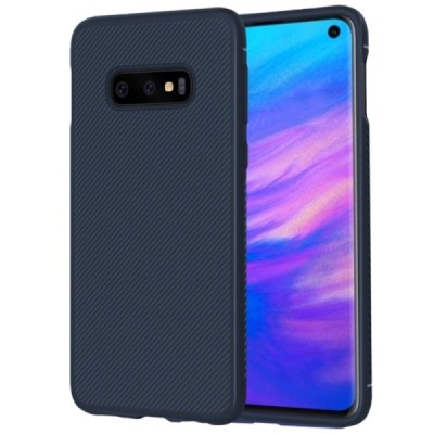 Samsung Galaxy S10e (G970) „Lenuo“ cieta silikona (TPU) zils apvalks / vacins.lv