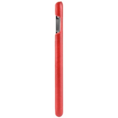 „Litchi“ Skin Leather Samsung Galaxy S10e (G970) красный пластиковый чехол | Vacins.lv