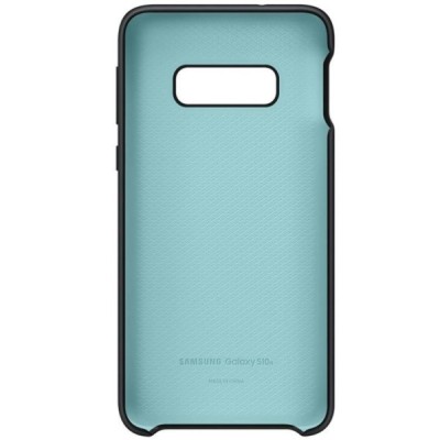 Samsung Galaxy S10e (G970) „Samsung“ Silicone Cover твердый силиконовый чехол чёрного цвета | Vacins.lv