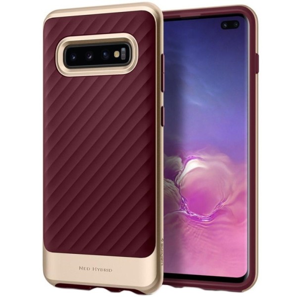 „Spigen“ Neo Hybrid чехол – бордовый (Galaxy S10+)