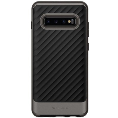 „Spigen“ Neo Hybrid усиленная защита чёрный чехол для Samsung Galaxy S10 (G973) | Vacins.lv